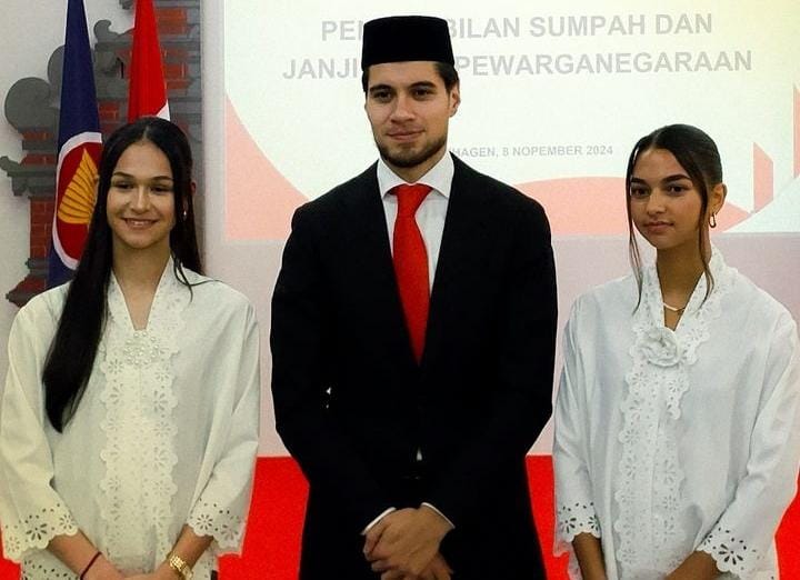 Kevin Diks, Estella Loupattij, dan Noa Johanna Leatomu Resmi menjadi WNI