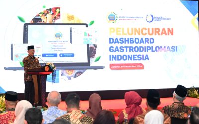 Dashboard Gastrodiplomasi Indonesia Resmi Diluncurkan oleh Menlu Sugiono