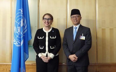 Menlu RI Bertemu Sekjen UNCTAD di Jenewa, Bahas Kerja Sama Perdagangan dan Pembangunan