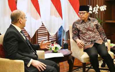 Menlu Sugiono Terima Dubes Mesir, Bahas Palestina dan Kerja Sama Bilateral