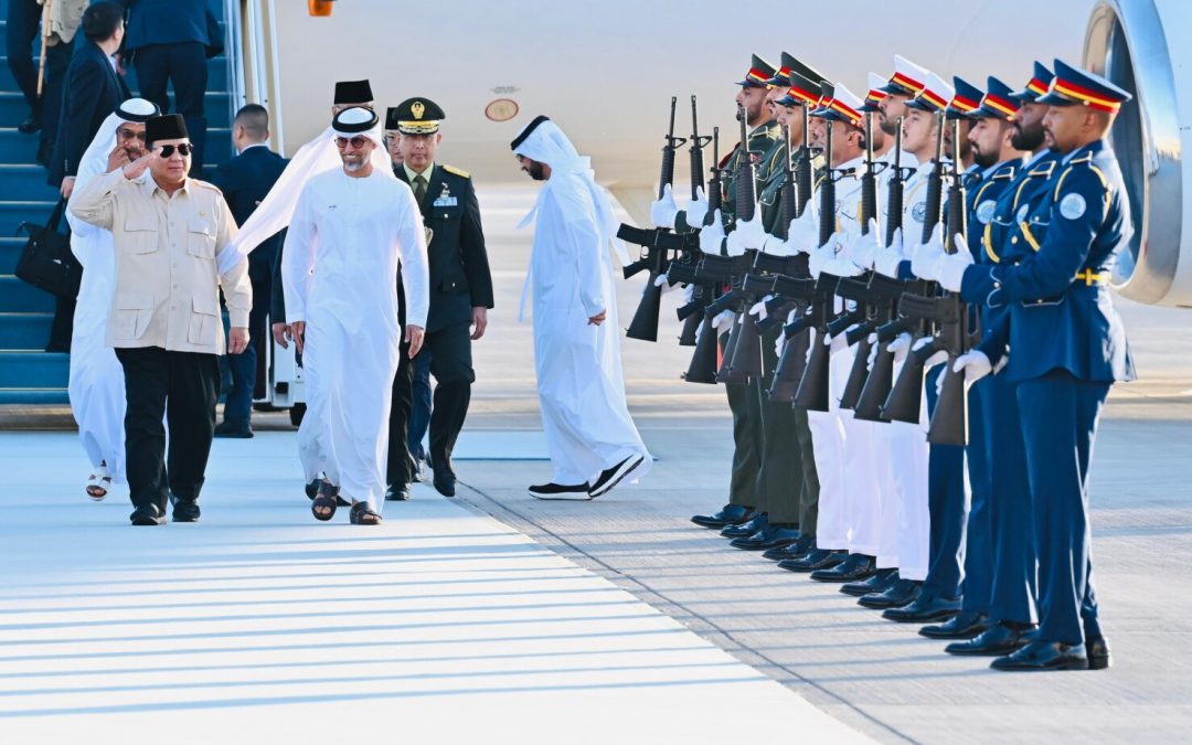 Prabowo Subianto Awali Lawatan Timur Tengah di Abu Dhabi