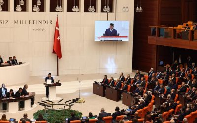 Presiden Prabowo Sampaikan Pidato Kenegaraan Bersejarah di Parlemen Turki